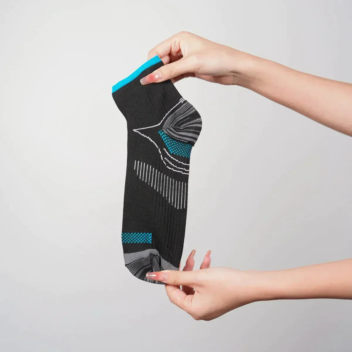 Seamless Orthopaedic Arch Support Compression Socks With Left Right Fit