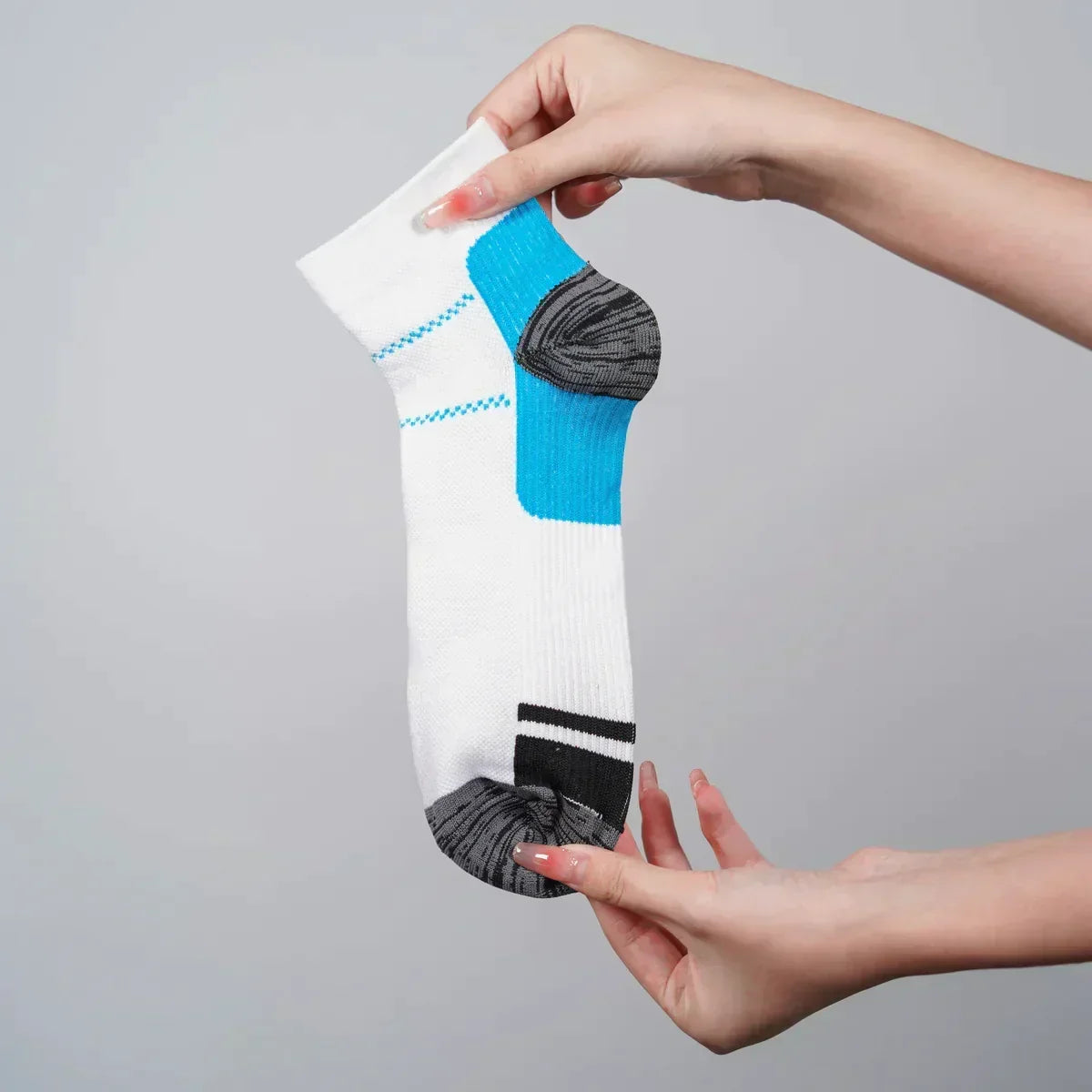 Seamless Orthopaedic Arch Support Compression Socks With Left Right Fit