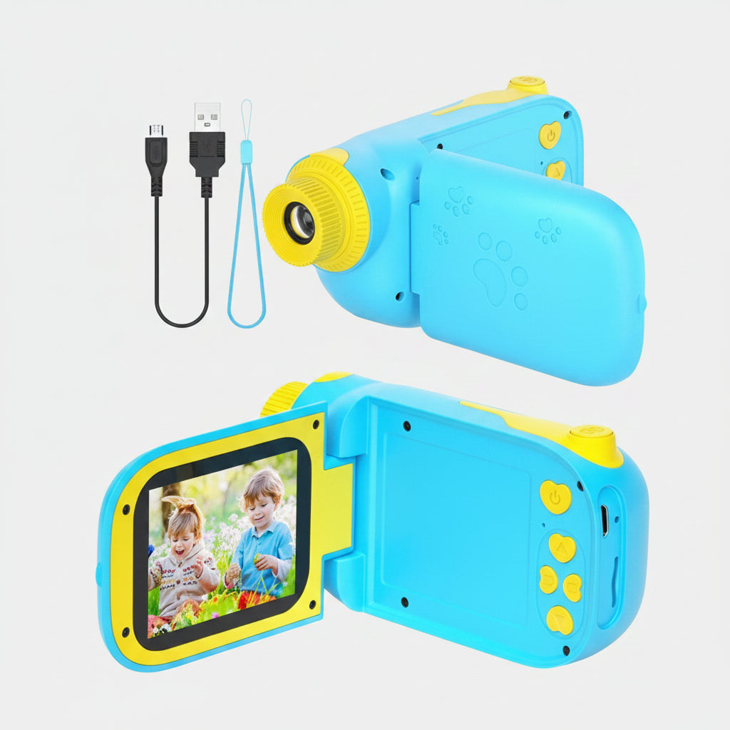 Rechargeable Screen-Free Educational Toy Camera Set With Filters