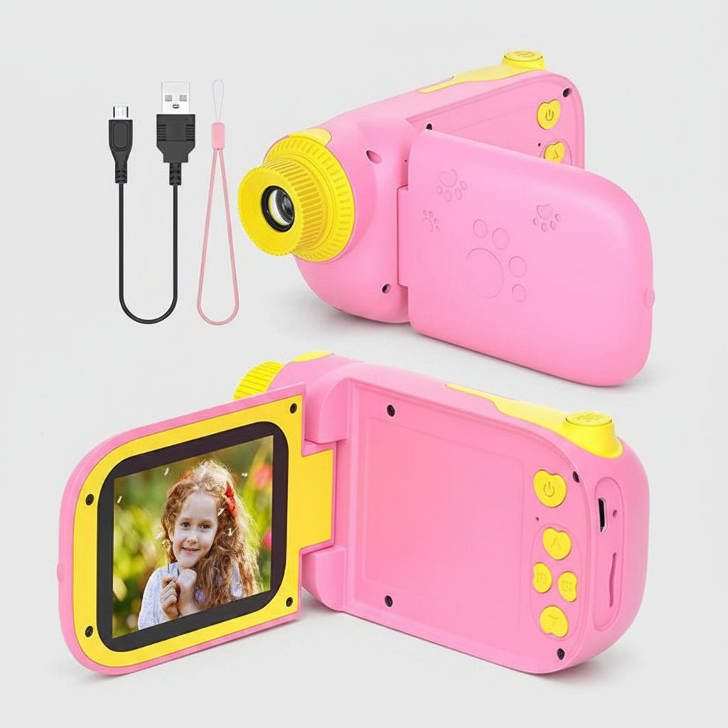 Rechargeable Screen-Free Educational Toy Camera Set With Filters
