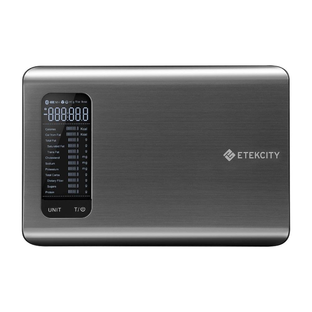 Compact Rectangular Stainless Steel Digital Kitchen Food Scale