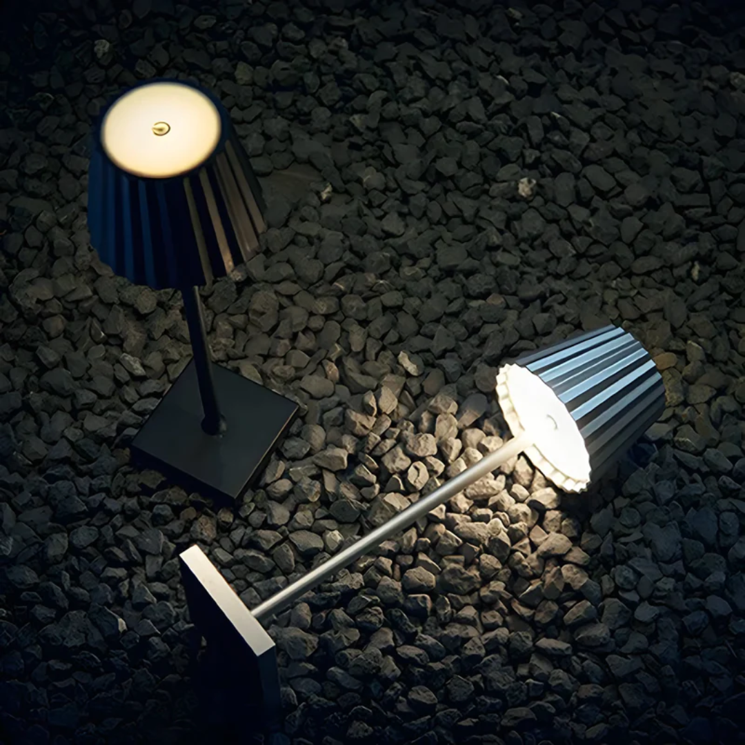 Scandinavian Waterproof Aluminum Rechargeable Dimmable Table Lamp