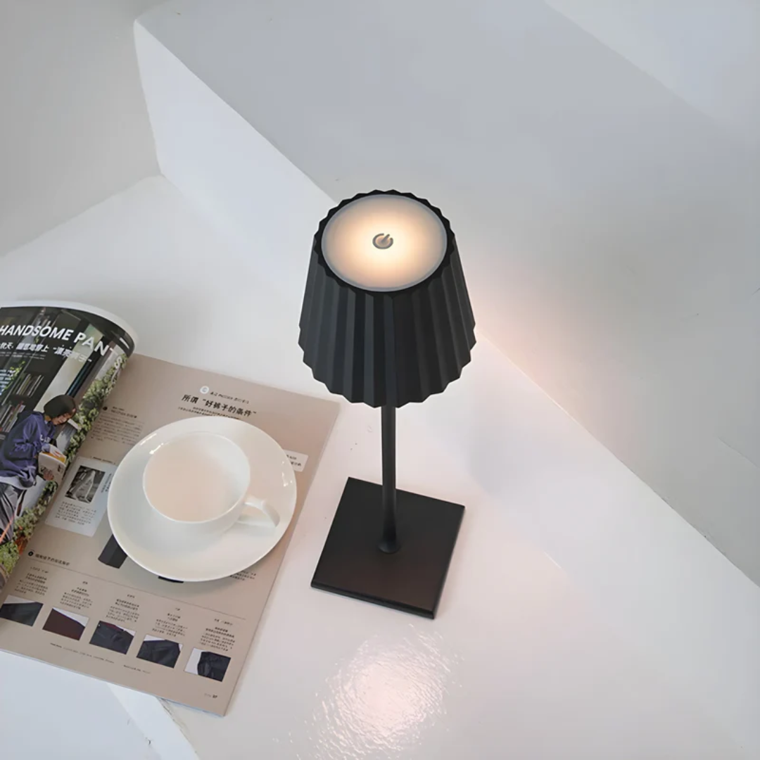 Scandinavian Waterproof Aluminum Rechargeable Dimmable Table Lamp