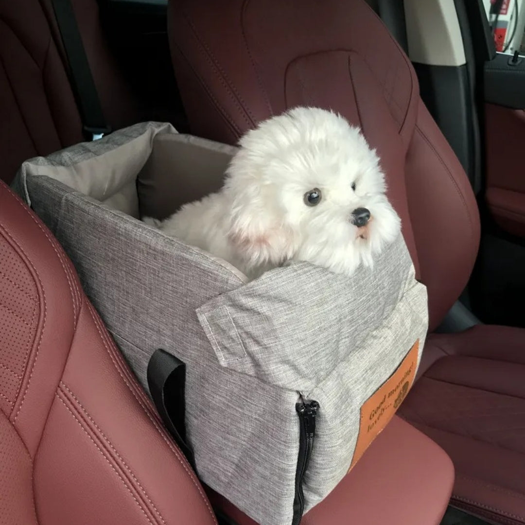 Padded Armrest Waterproof Oxford Fabric Pet Car Carrier Safety Seat