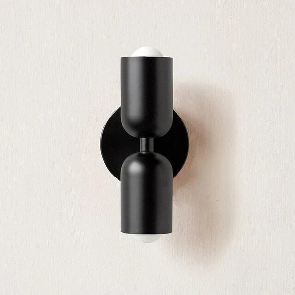 Dual Head Adjustable Resin Metal Wall Light