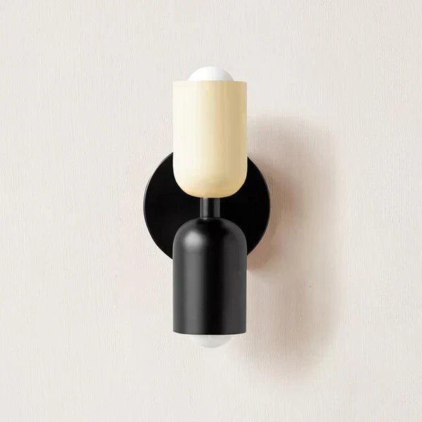 Dual Head Adjustable Resin Metal Wall Light