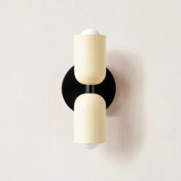 Dual Head Adjustable Resin Metal Wall Light