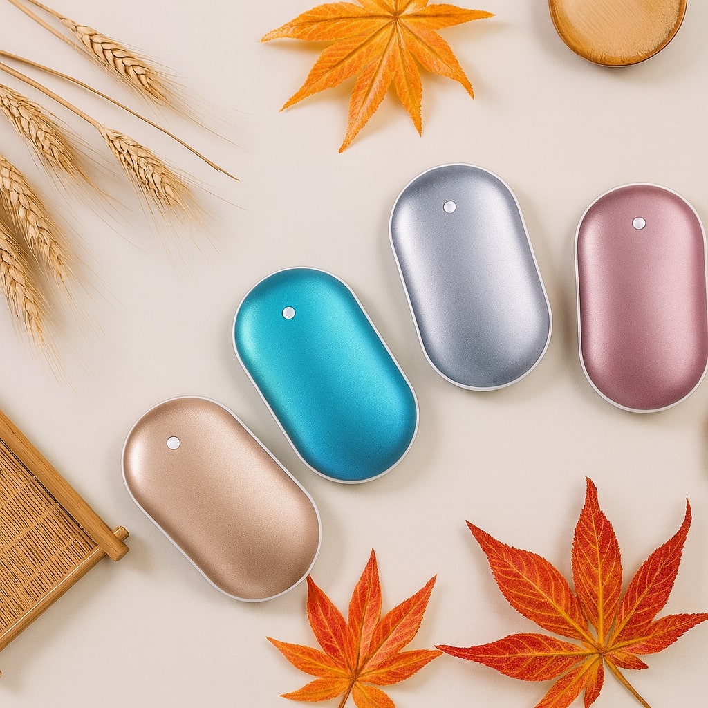 Compact Rechargeable Dual Function Electric Hand Warmer Power Bank Charger