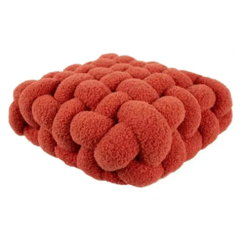 Nordic Knot Shaped Soft Plush Throw Pillow