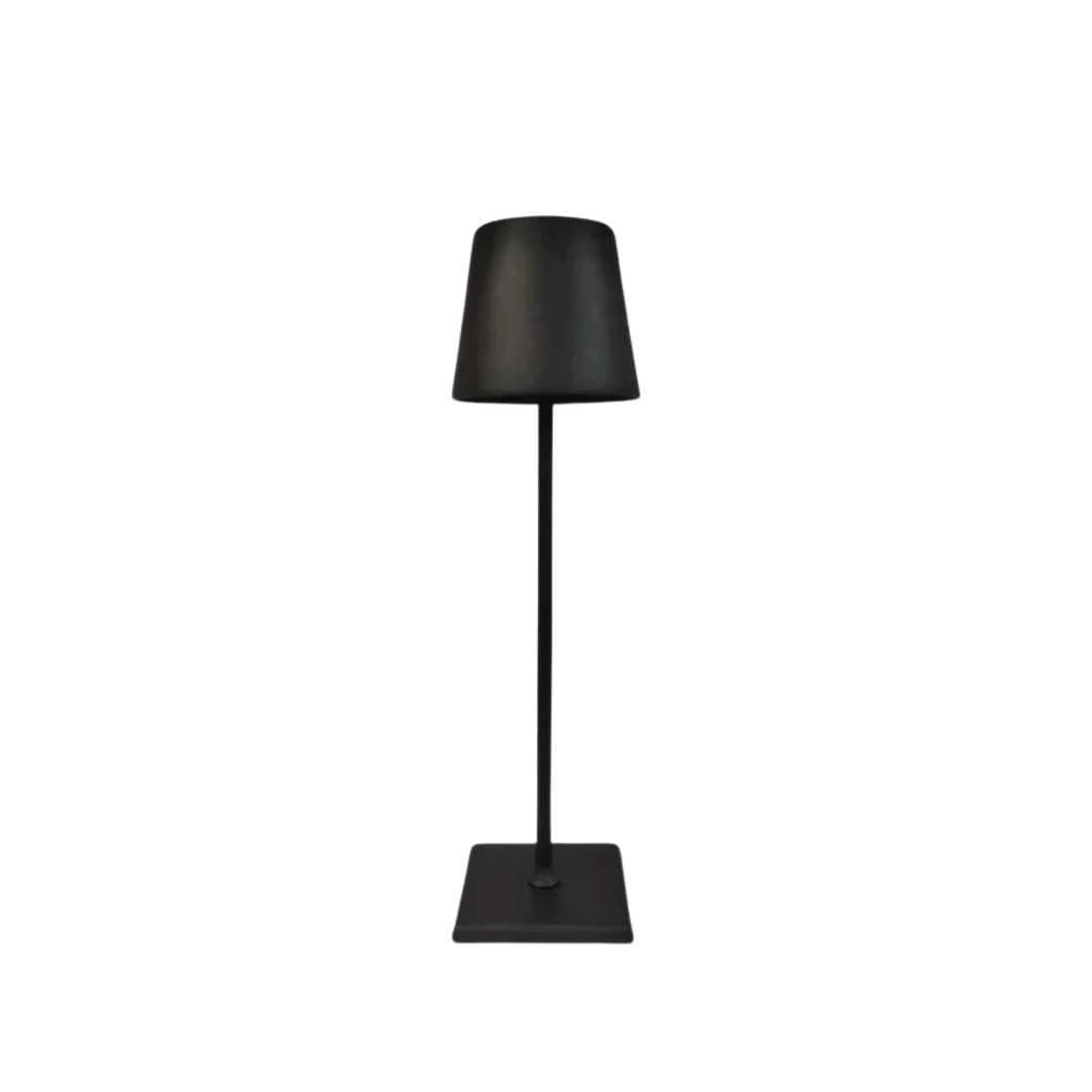 Modern Aluminum Metallic Rechargeable Touch Dimmable Cordless Table Lamp