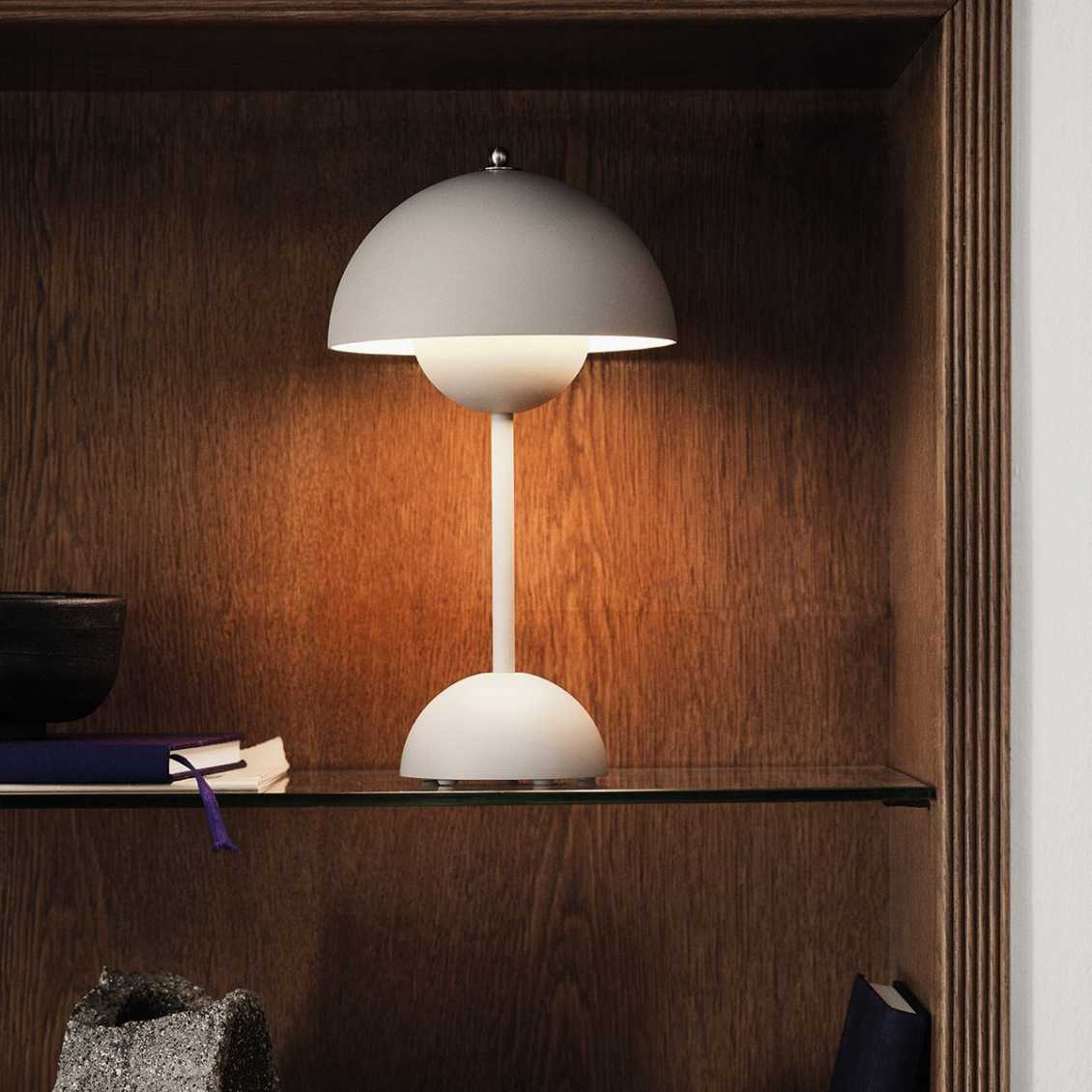 Wireless Rechargeable Dimmable Sphere Globe Table Lamp