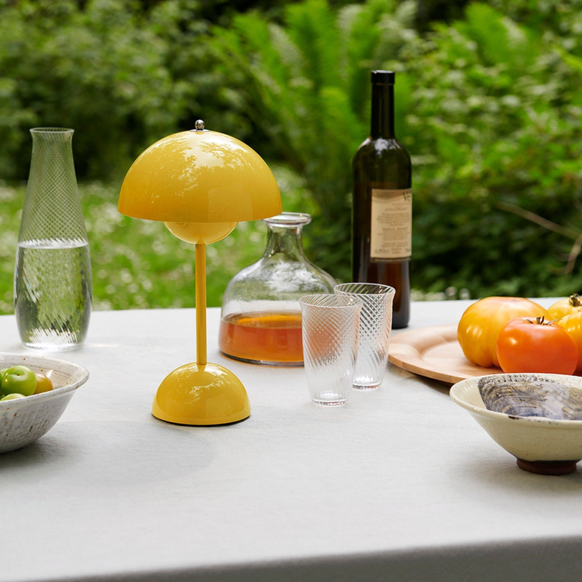 Wireless Rechargeable Dimmable Sphere Globe Table Lamp