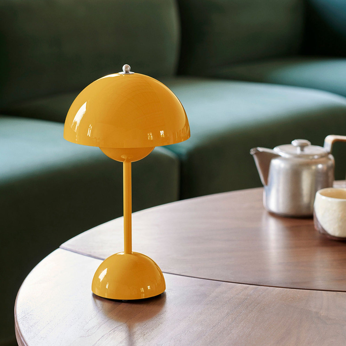 Wireless Rechargeable Dimmable Sphere Globe Table Lamp