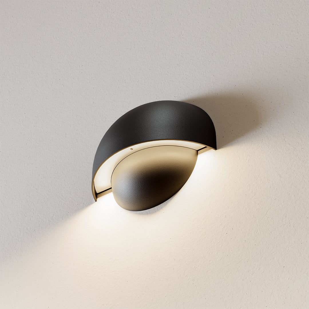 Modern Magnetic Motion Sensor Battery Powered Wall Light