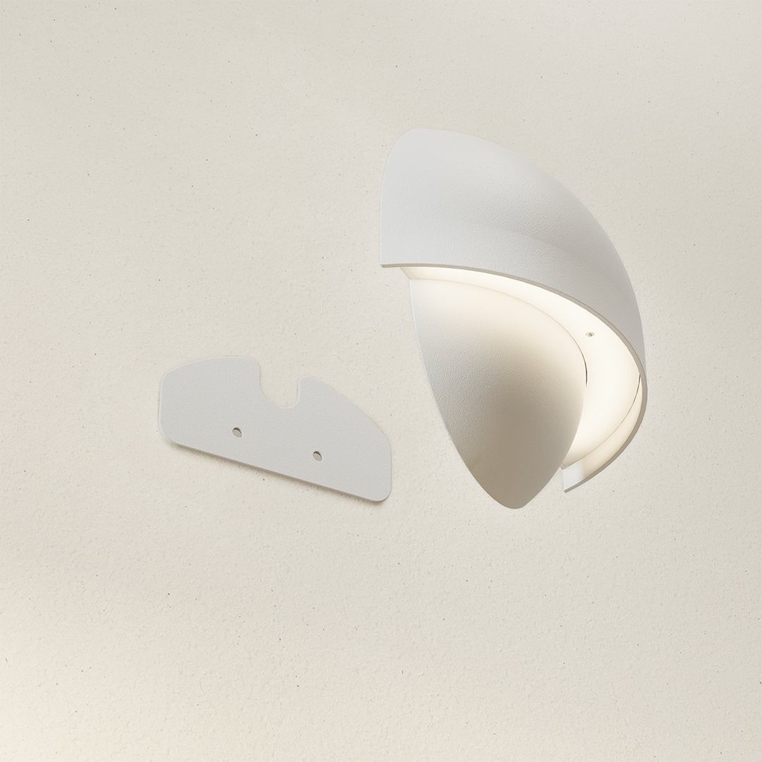 Modern Magnetic Motion Sensor Battery Powered Wall Light