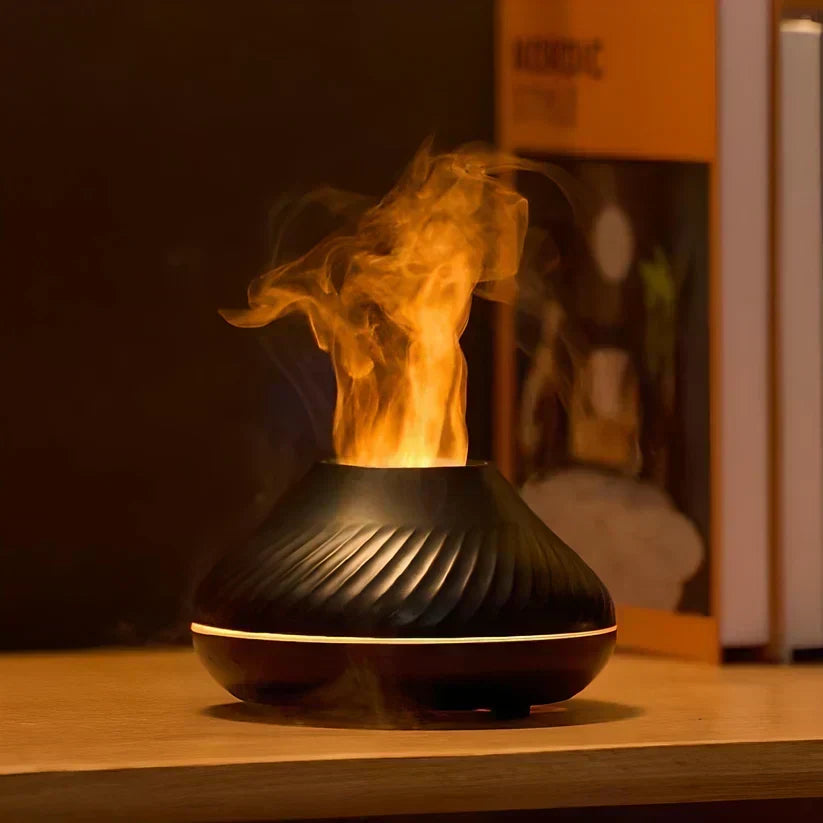 Soft Flame Effect Ultrasonic Aroma Mist Air Diffuser