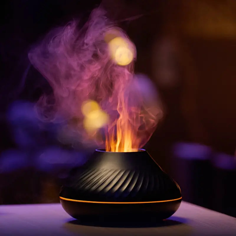 Soft Flame Effect Ultrasonic Aroma Mist Air Diffuser