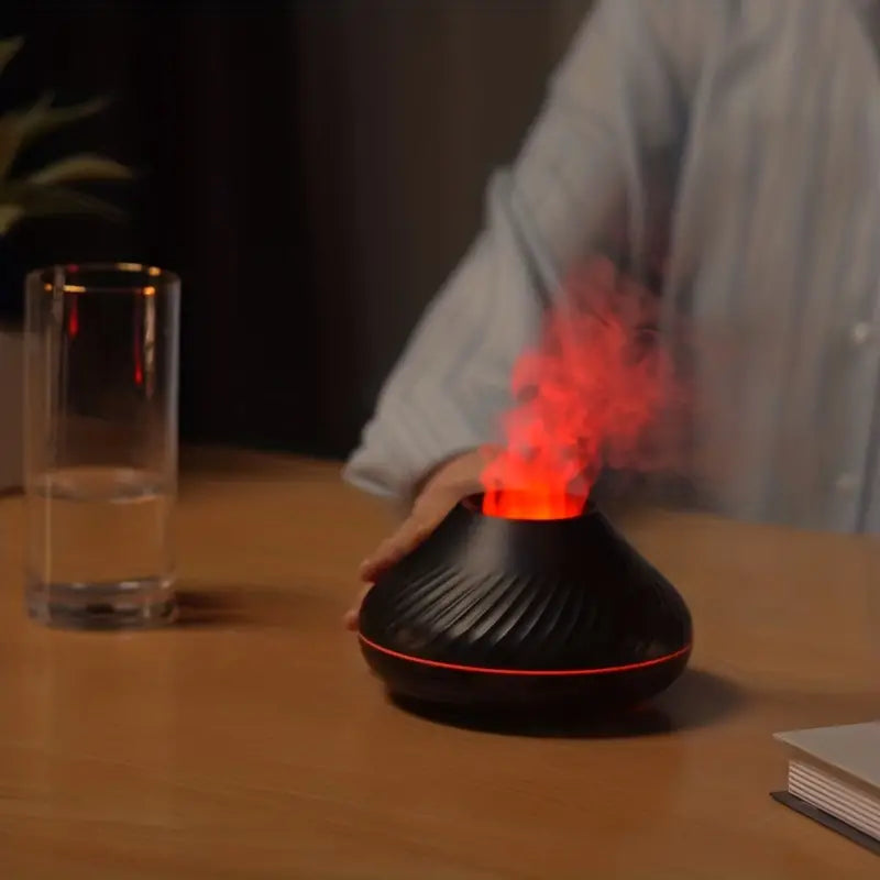 Soft Flame Effect Ultrasonic Aroma Mist Air Diffuser