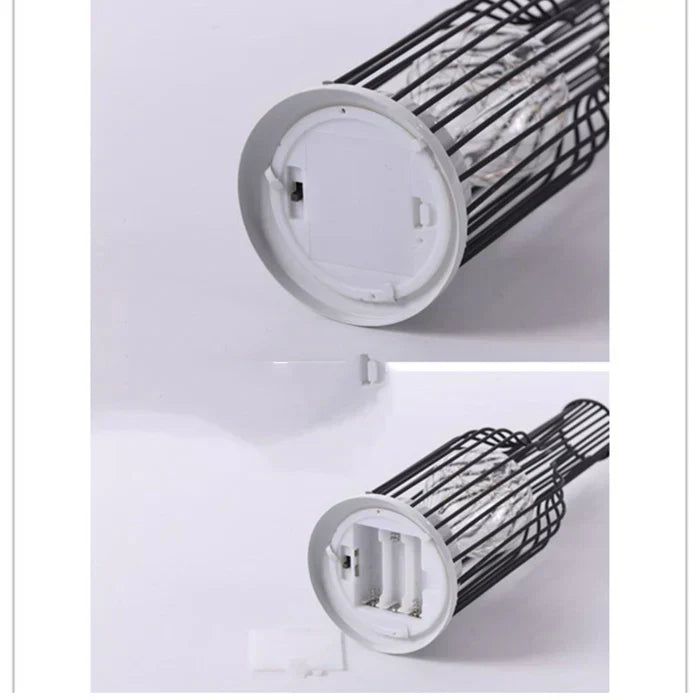 Sleek Modern Metal Fabric Contemporary Table Lamp
