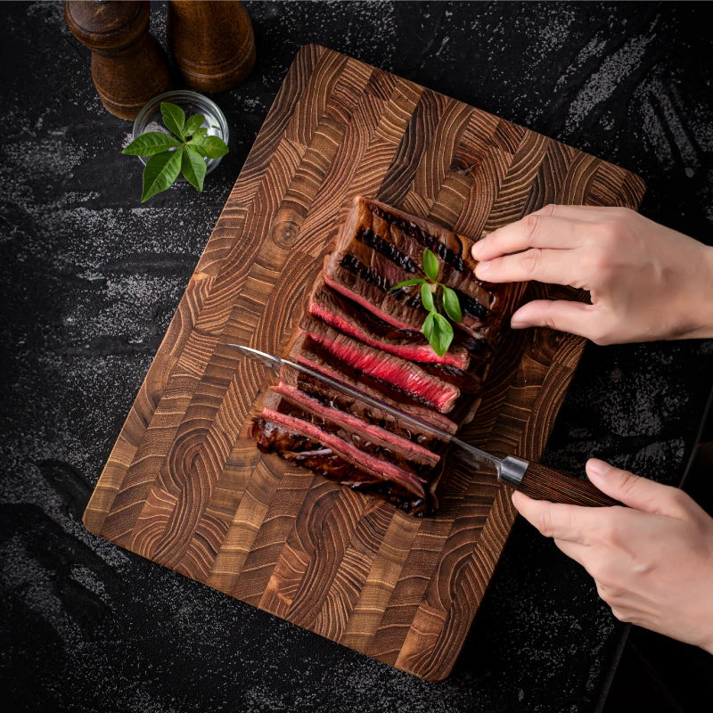Thick Solid Teak Wood Kitchen Cutting Board Slab