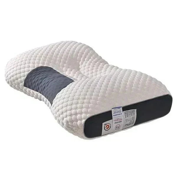 Orthopedic Contoured Soy Fiber Neck Support Massage Pillow