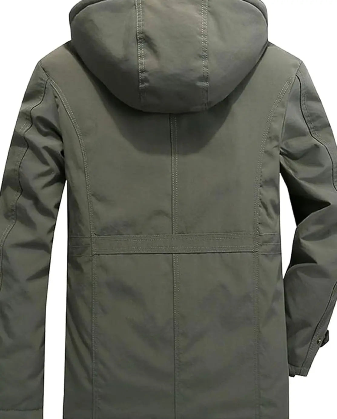 Men's Fleece-Lined Hooded Heavy-Duty Winter Jackets