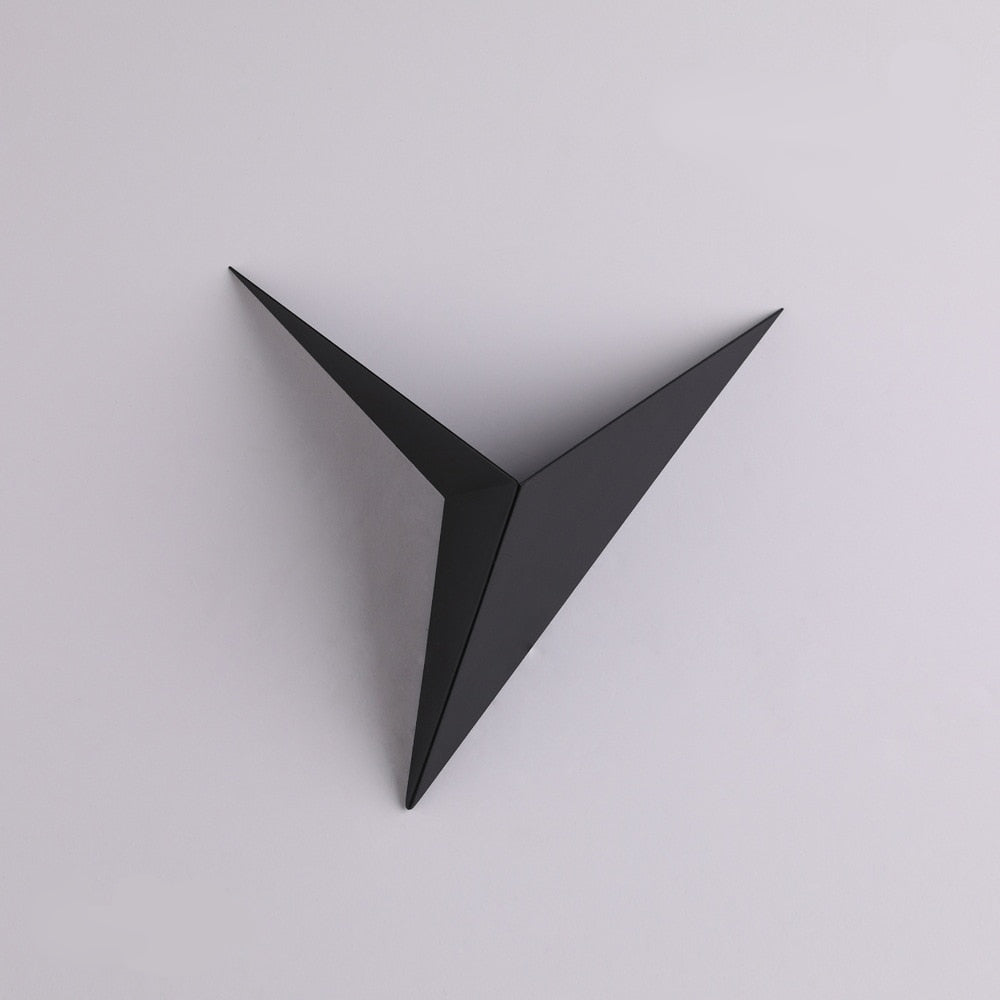 Minimalist Triangular Iron Nordic Indoor Stairs Wall Light