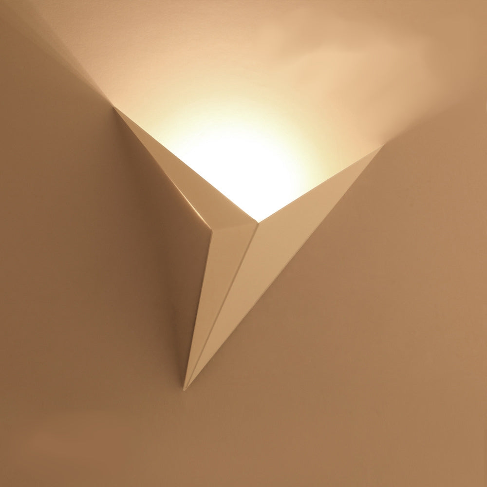 Minimalist Triangular Iron Nordic Indoor Stairs Wall Light