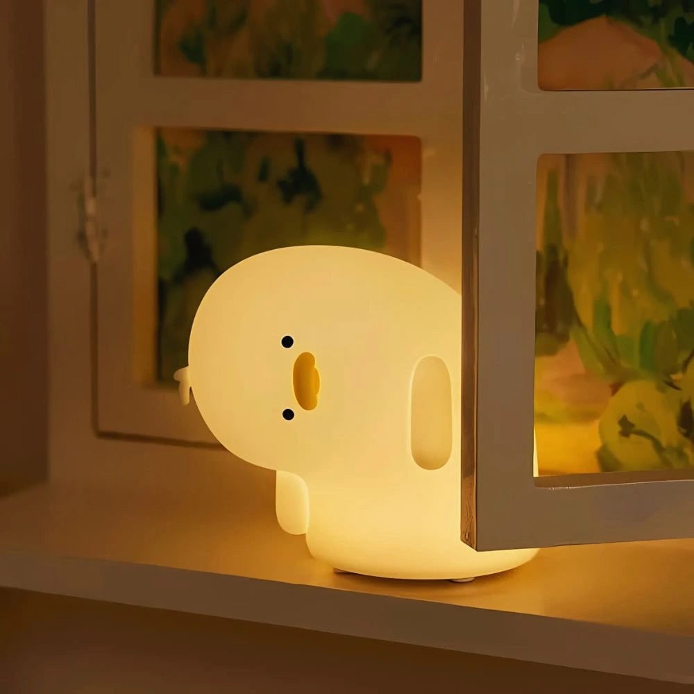 Cute Portable Animal Shape Dimmable Kids Night Light Table Lamp