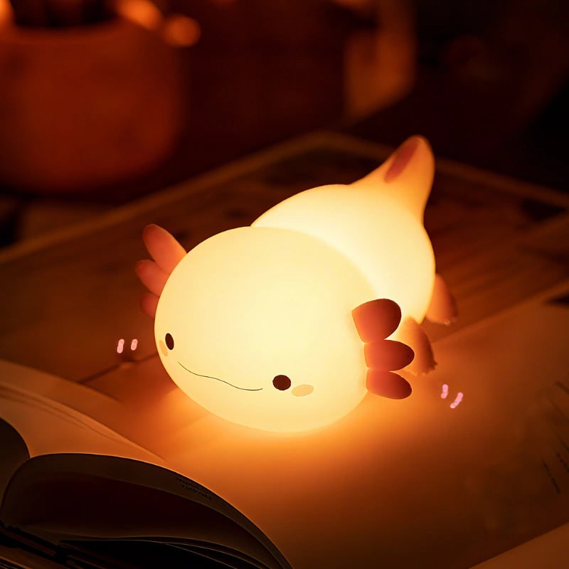 Cute Portable Animal Shape Dimmable Kids Night Light Table Lamp