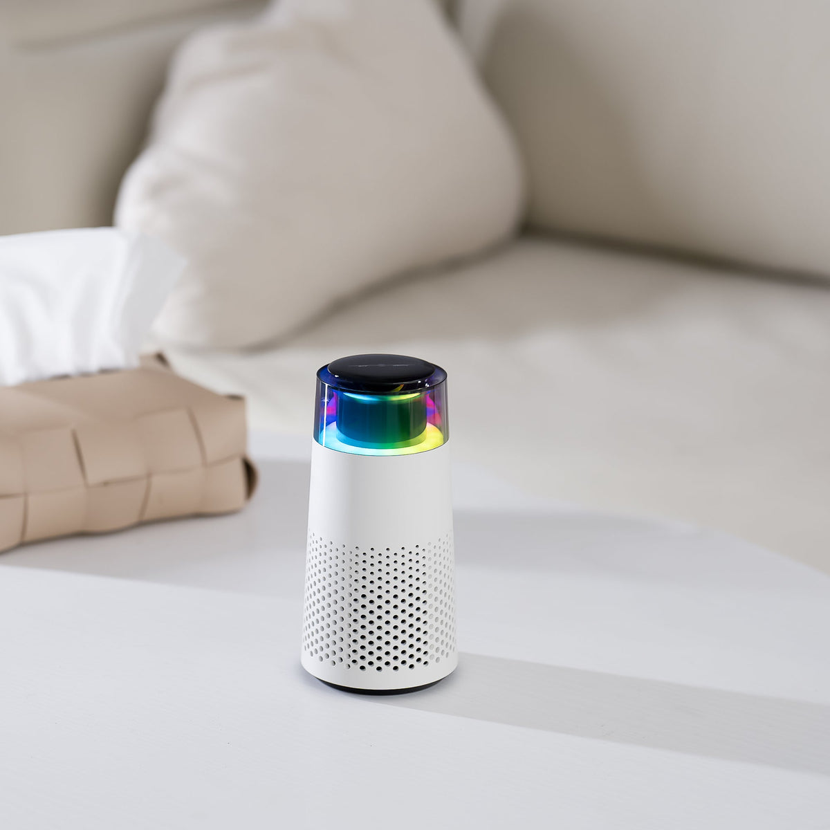 Compact Pet Odor Neutralizing Air Purifier and Humidifier