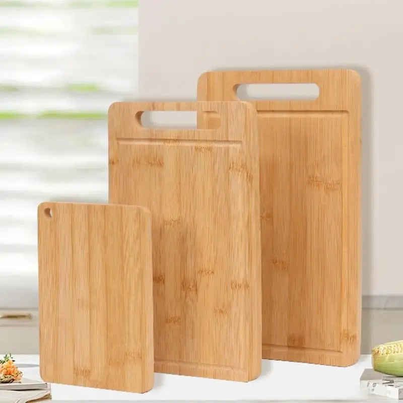 Reversible Double-Sided Solid Wood Cutting And Serving Board