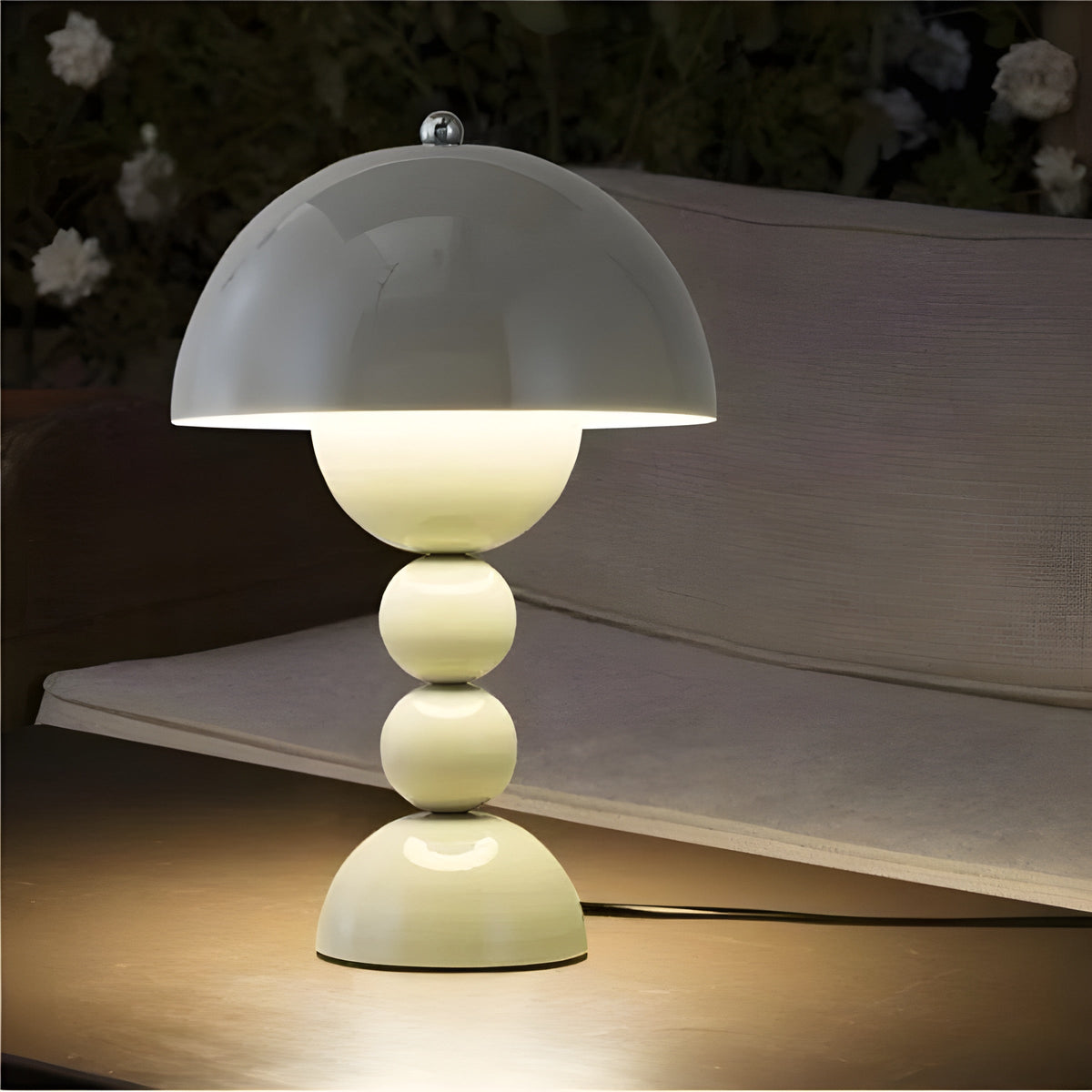 Scandinavian Flower Bud Minimalist Dimmable Bedside Table Lamp