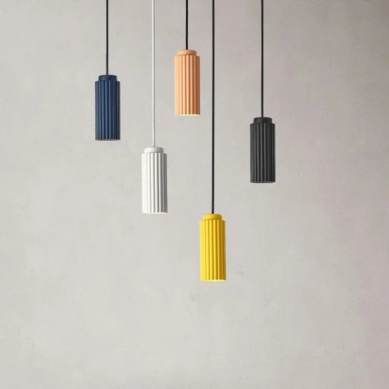 Scandinavian Minimalist Metal Glass Hanging Ceiling Pendant Light
