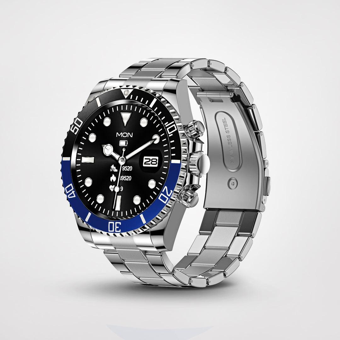 Sleek Bluetooth Health Tracking Heart Rate Monitor Smartwatch