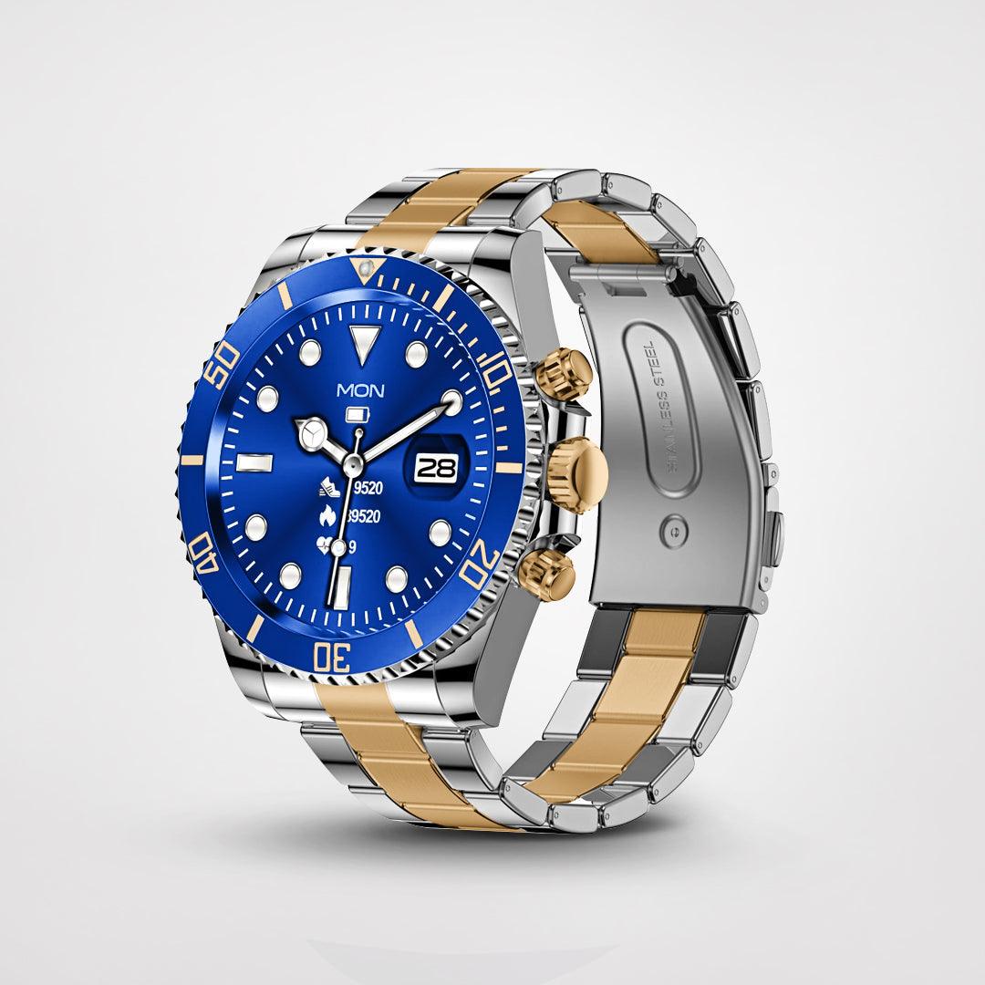 Sleek Bluetooth Health Tracking Heart Rate Monitor Smartwatch