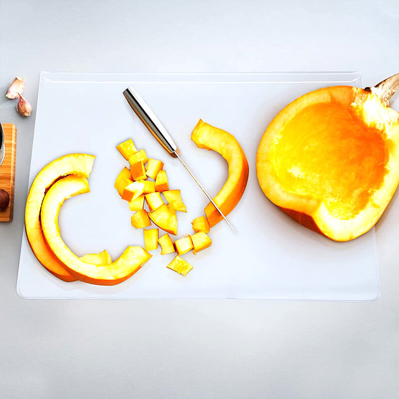 Transparent Acrylic Anti-Slip Kitchen Cutting And Serving Board