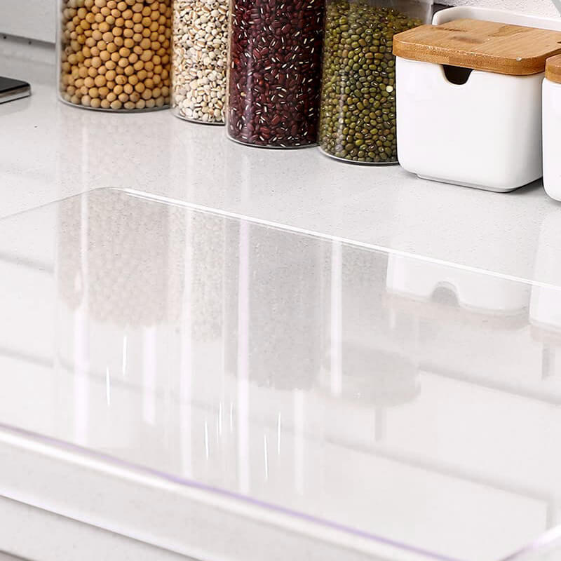 Transparent Acrylic Anti-Slip Kitchen Cutting And Serving Board