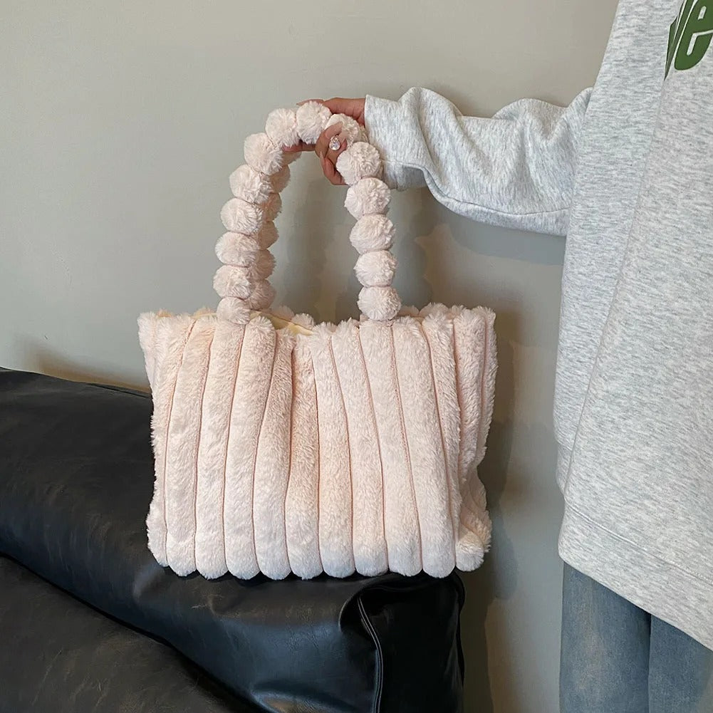 Chunky Soft Texture Everyday Shoulder Bag