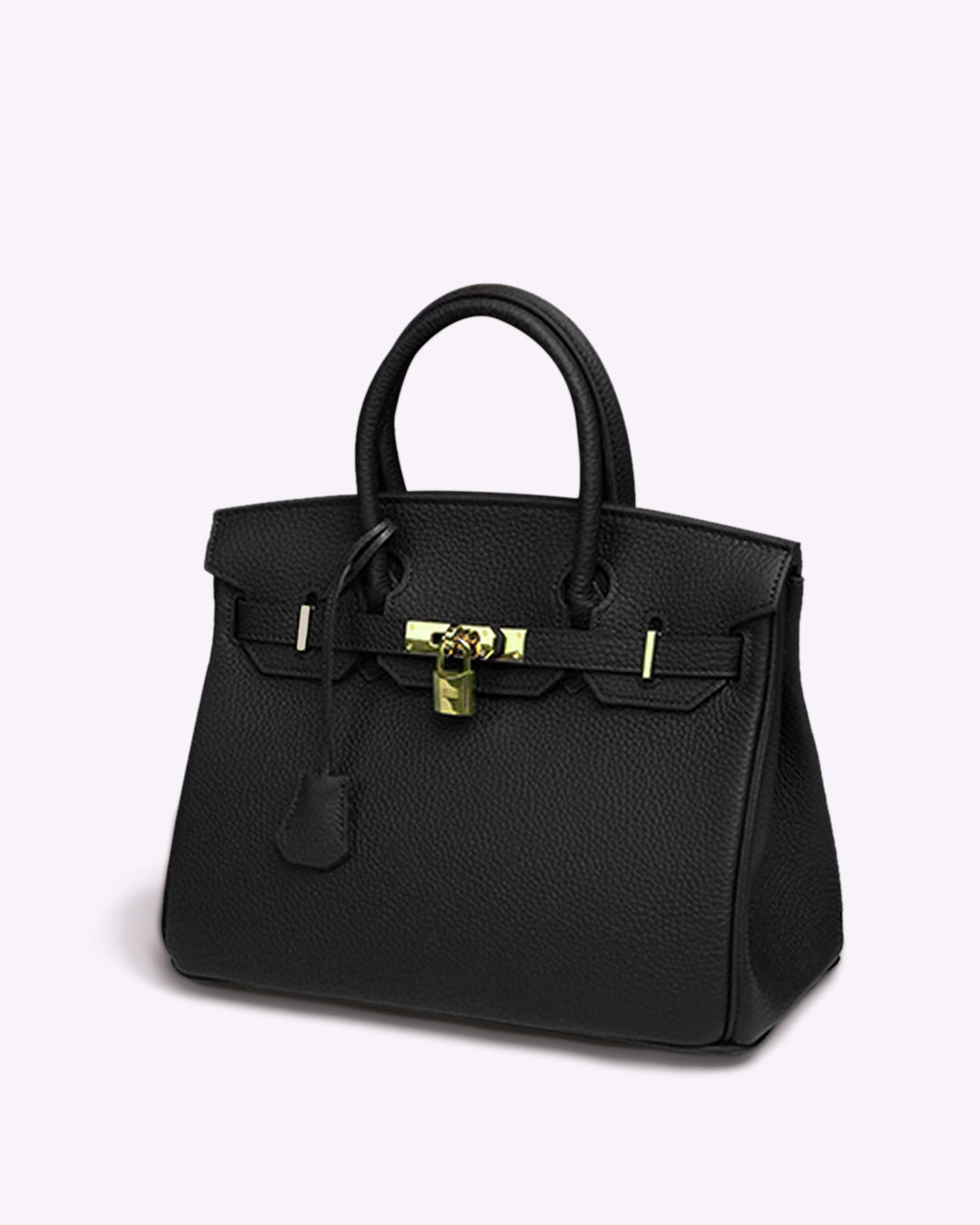 Structured Vegan Leather Multi Pocket Everyday Handbag
