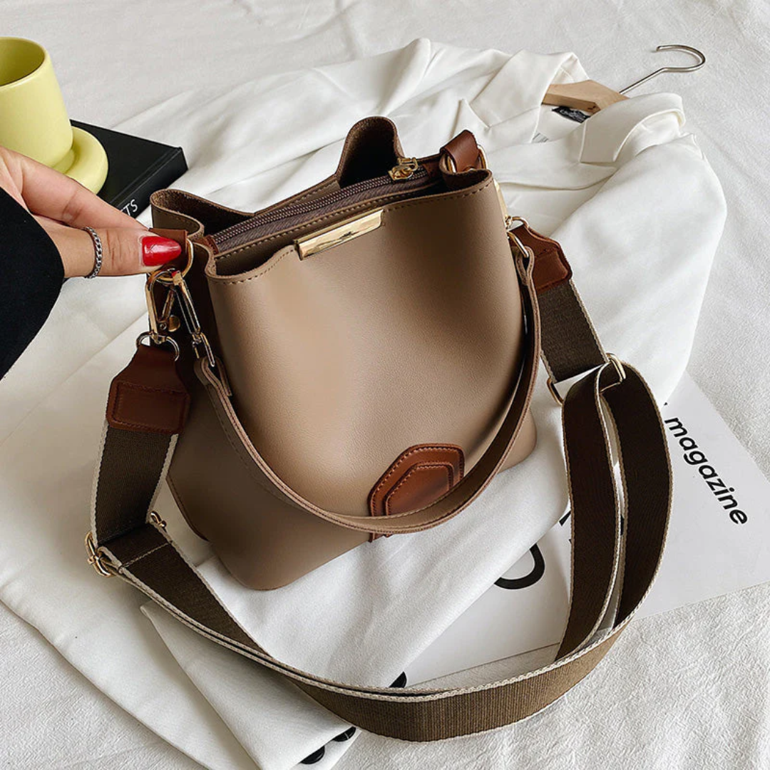 Convertible Leather Adjustable Strap Handbag Shoulder Bag