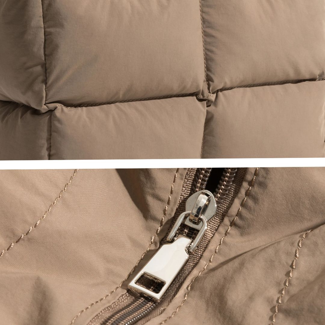 Quilted Puffer Nylon Spacious Laptop Compartment Shoulder Bag