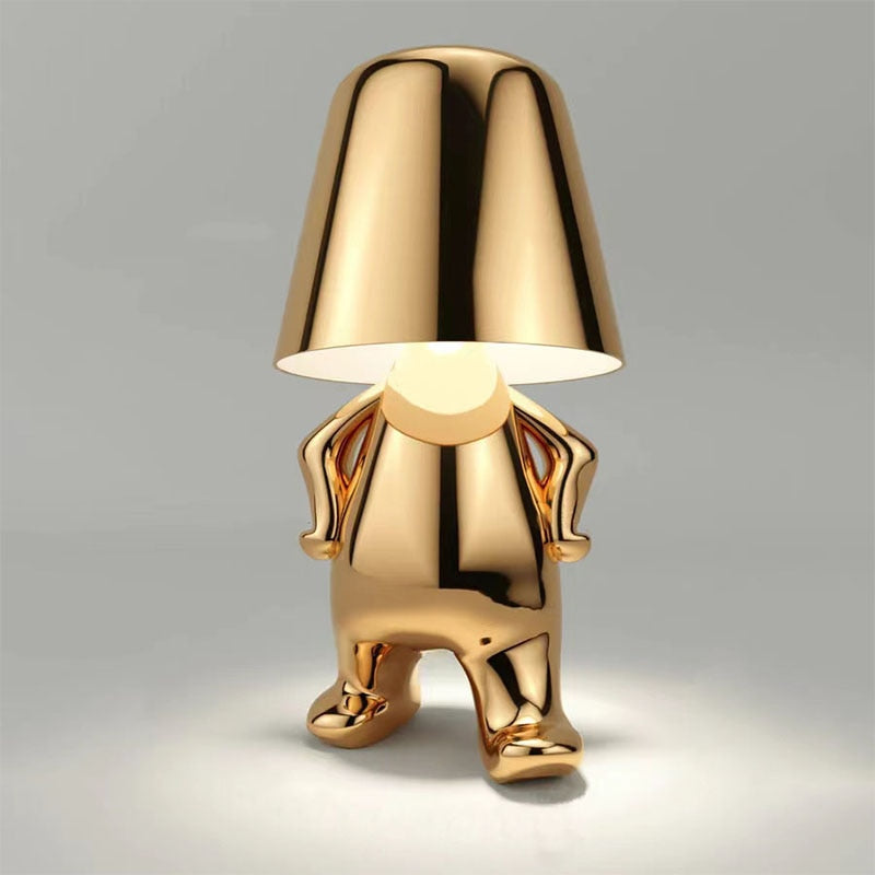 Sleek Rechargeable Touch Dimmable Wireless Warm Glow Table Lamp