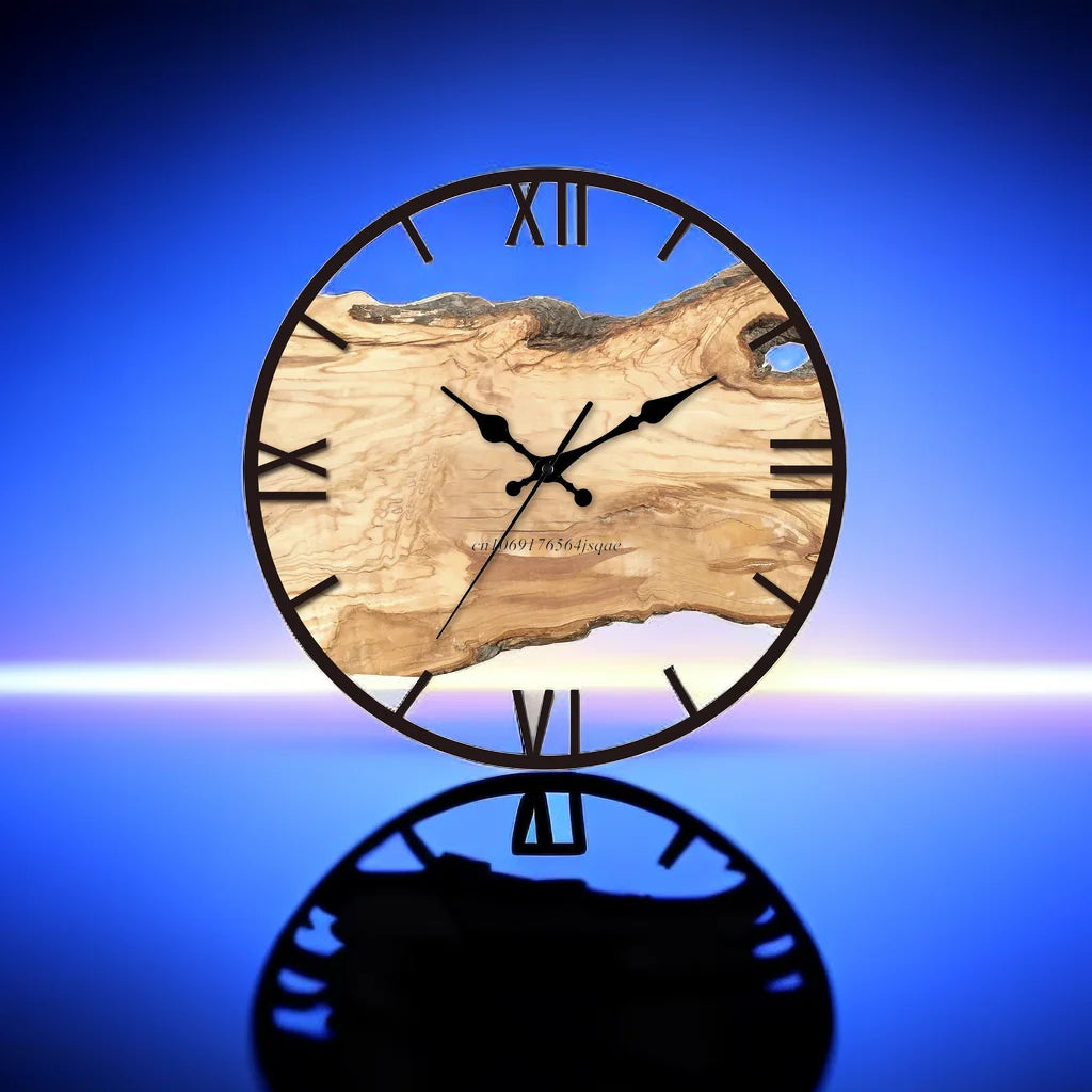 Minimalist Transparent Acrylic Silent Quartz Wall Clock