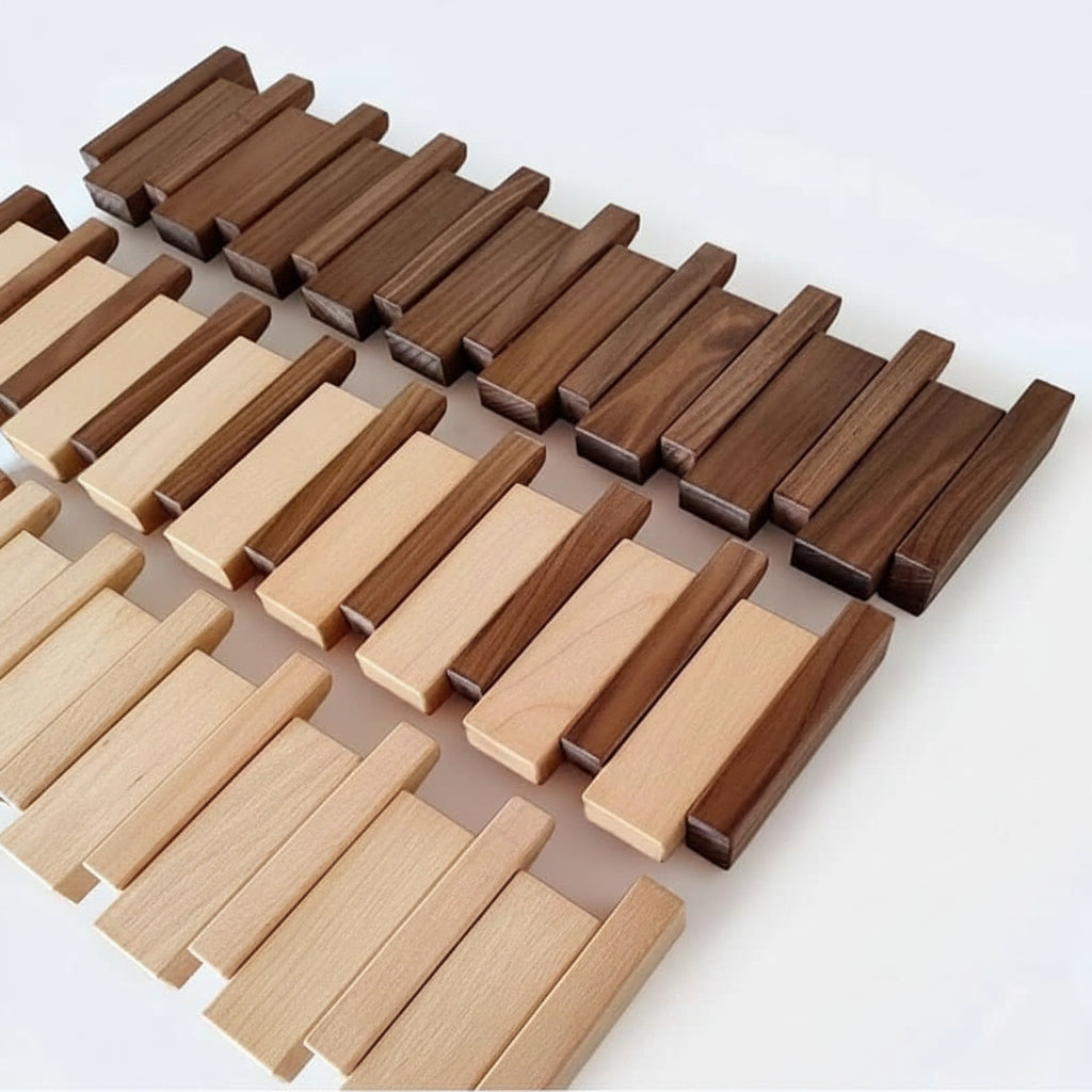 Foldable Wooden Wall Mounted Coat Hook Rack