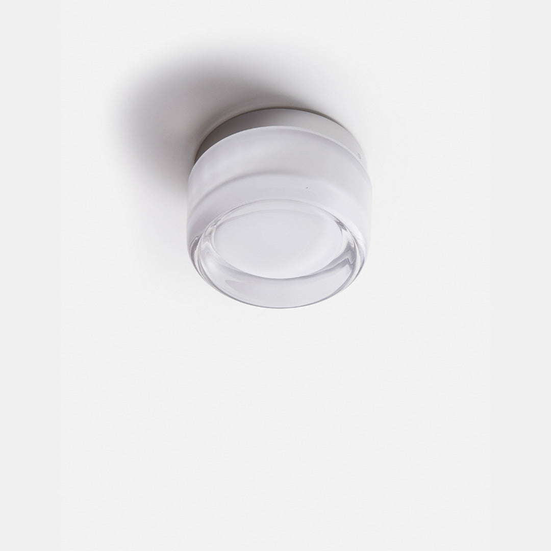 Compact Acrylic Aluminum Button Switch Wall Light