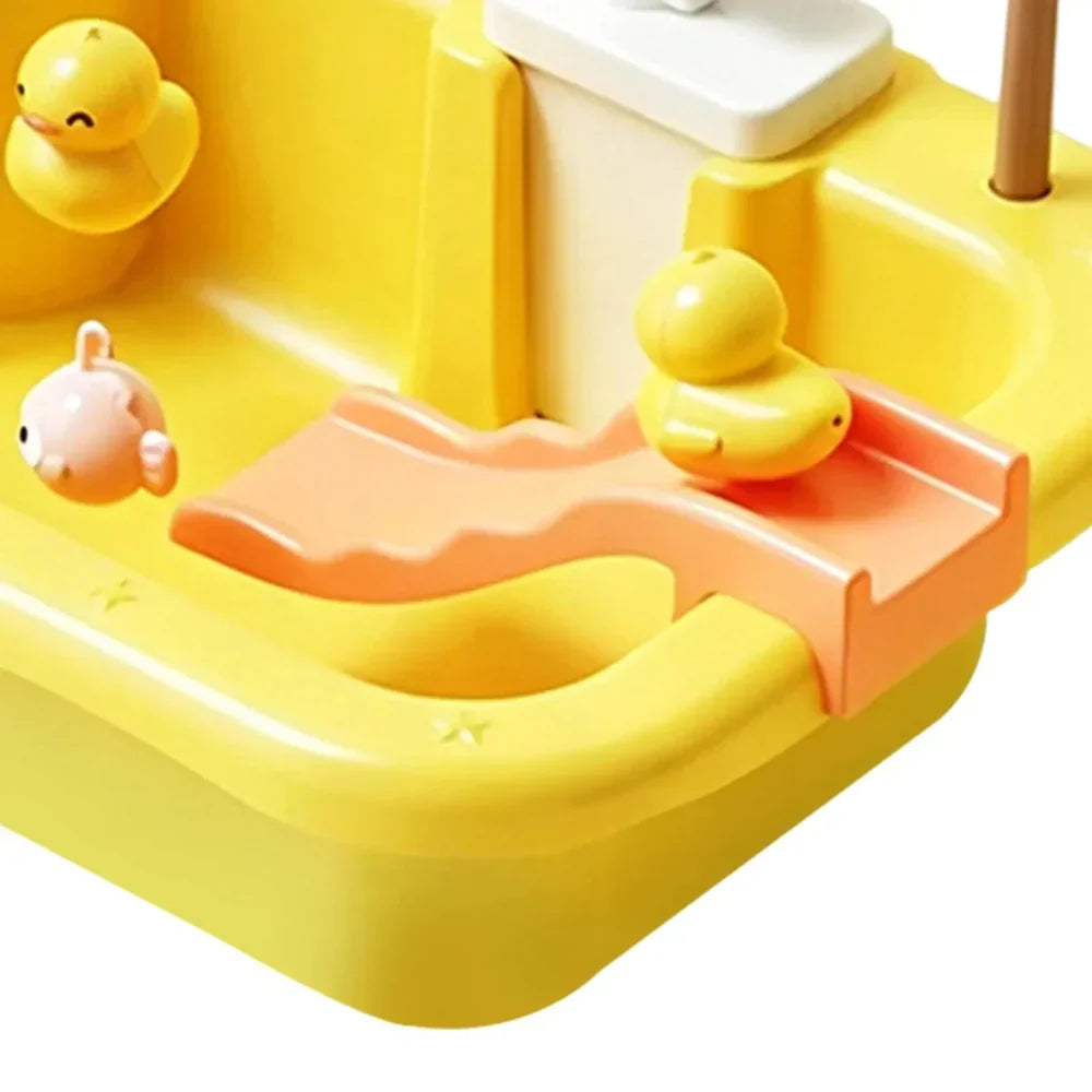 Interactive Pump Action Sensory Water Table Toy Playset