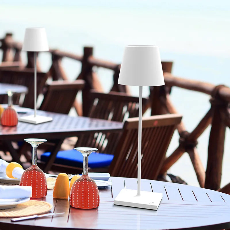 Portable Cordless Touch Control Dimmable Rechargeable Table Lamp