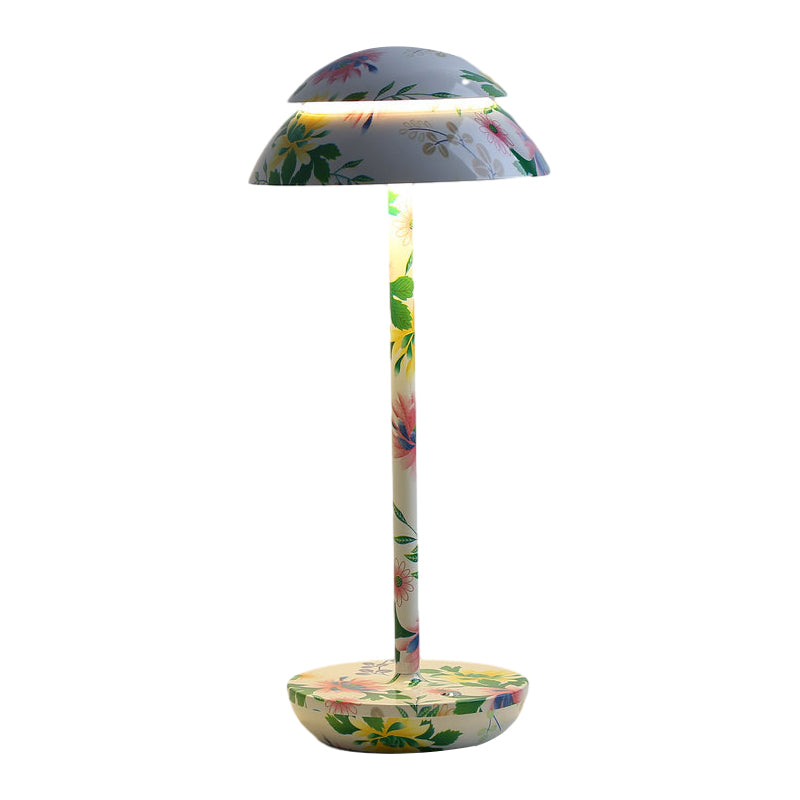 Cordless Portable Plastic Indoor Outdoor Rechargeable Table Lamp