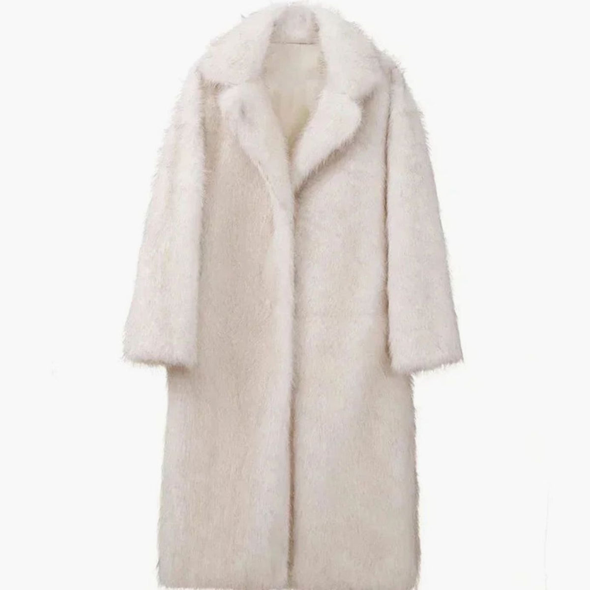 Women's Full-Length Faux Fur Oversized Winter Coat